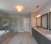 Luxury in this Master Bath in Sandy Springs home built by Waterford Homes